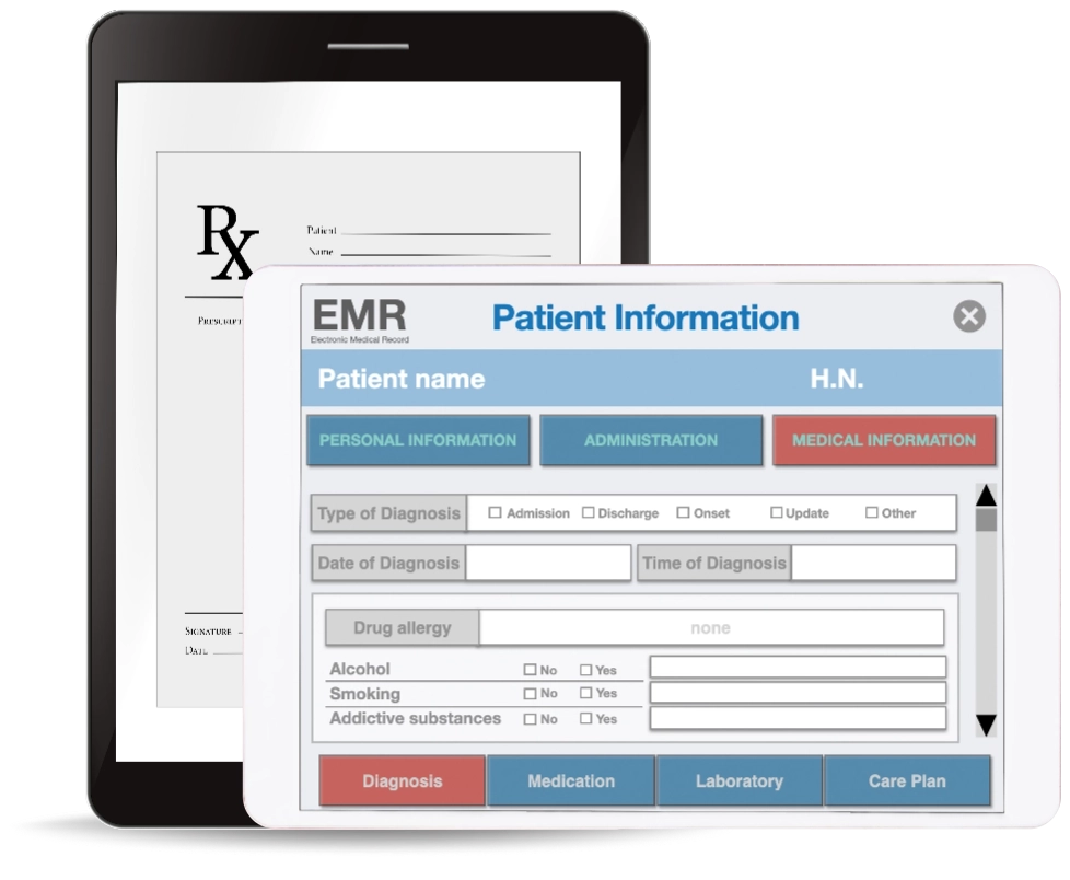 HIPAA Online Forms Integration with leading CRM and EMR systems