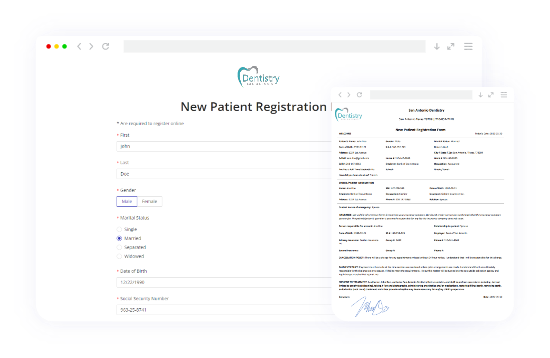 New Patient Form Template