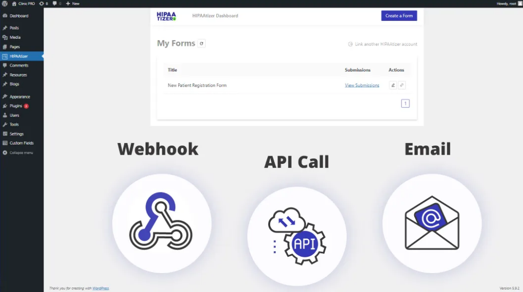 How to make a HIPAA-Compliant from with wordpress hipaa plugin