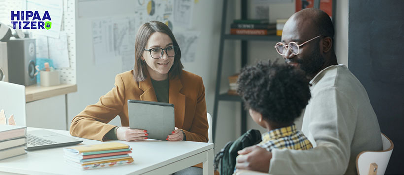 Efficient Private School Admissions with HIPAAtizer