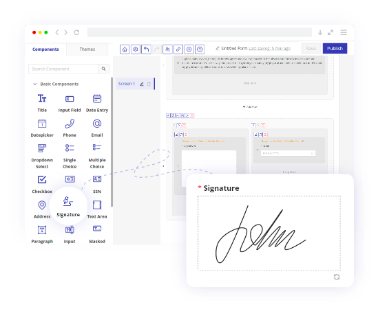 HIPAAsign Web Form