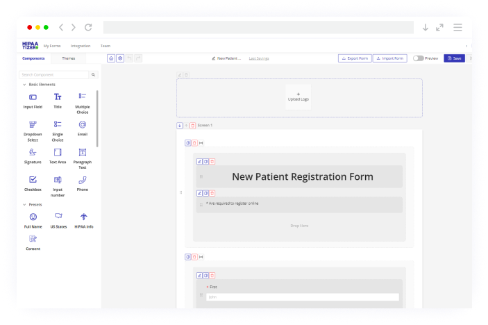 Infographic: Sign up for HIPAAtizer, create a HIPAA-Compliant form with PayPal, and embed it on your site