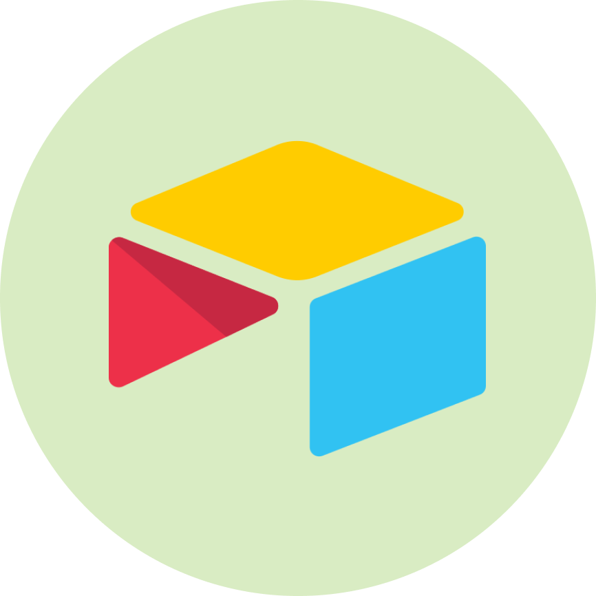 Airtable logo icon.