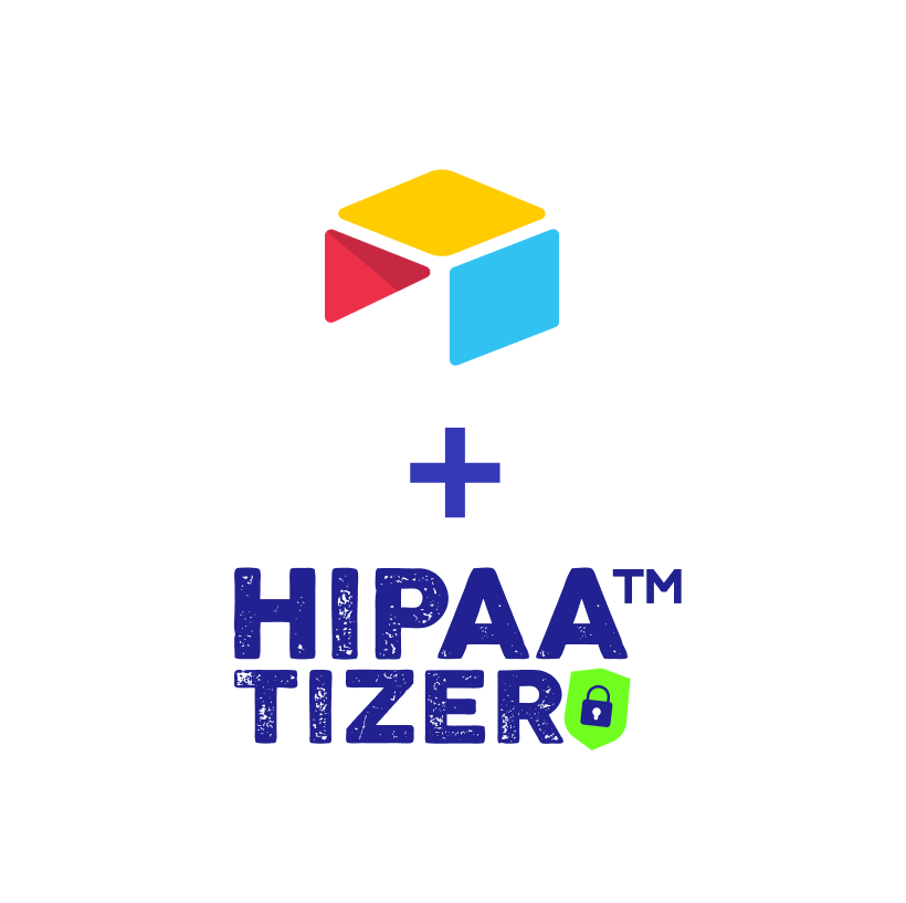 Airtable+HIPAAtizer integration logos.